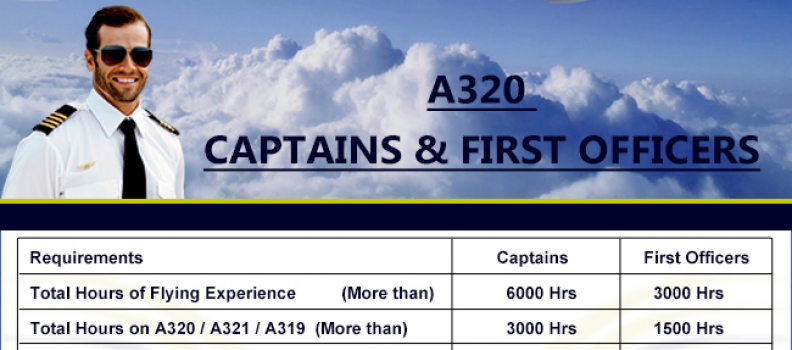 A320 Captains & First Officers